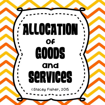 Preview of Allocation of Goods and Services Activities and Assessments