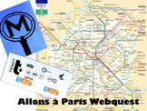 Allons à Paris Webquest - Experiential Technology Activity