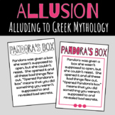 Allusion: Alluding to Greek Mythology