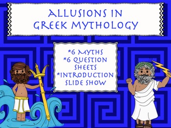 Preview of Allusions from Greek Mythology