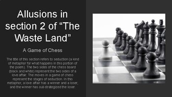 The Waste Land- A Game of Chess