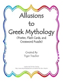 Allusions to Greek Mythology, Common Core Aligned!