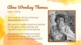 Alma Thomas- Black/Women's History Art Lesson & Painting P