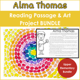 Alma Thomas Reading Passage and Art Project - Black Histor