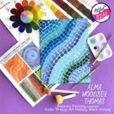 Alma Woodsey Thomas Abstract Painting Lesson : Color Theor
