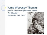 Alma Woodsey Thomas (African American artist) painting project
