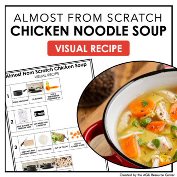 Preview of Almost From Scratch Chicken Noodle Soup VISUAL RECIPE