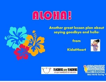 Preview of Aloha! Final lesson plan of the year