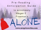 Alone by Megan E. Freeman - Anticipation Guide