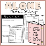 Alone by Megan E. Freeman | Novel Study | Printable | Inde