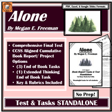 Alone by Megan E. Freeman | TEST & BOOK REPORT PROJECTS / TASKS