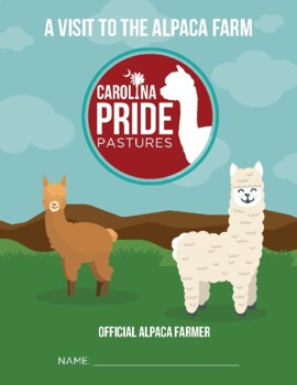 Preview of Alpaca Activity and Educational Workbook