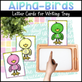 Alphabet Birds Letter Cards for Letter Formation