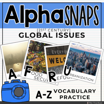 Preview of Alpha Snaps: A-Z Global Issues Vocabulary