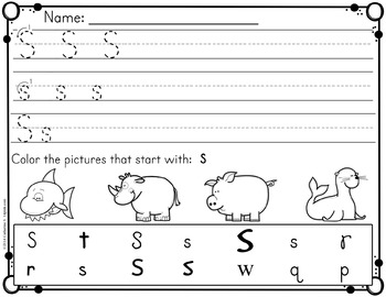 alphabet tracing worksheets by catherine s teachers pay teachers