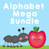 Alphabet Worksheets, Crafts and Activities Bundle