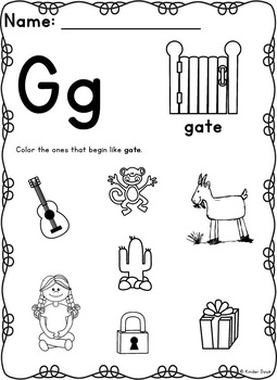 Alphabet by Kinder Dayz | TPT