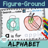 Visual Perception Figure Ground Activity - Alphabet Phonic
