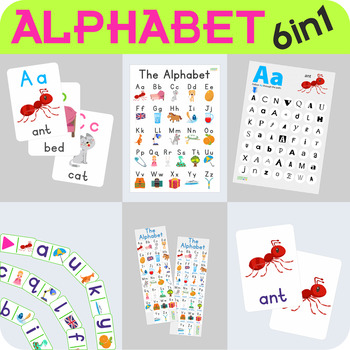 Preview of Alphabet 6in1