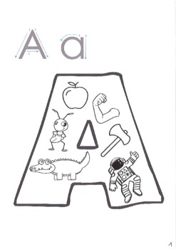 Preview of Letter A