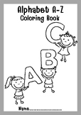 Alphabet A-Z Coloring Book