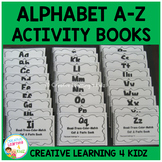 Alphabet A-Z Cut & Paste Activity Book Set