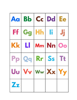 Alphabet A-Z Practice by Sunrise Learning Library | TPT