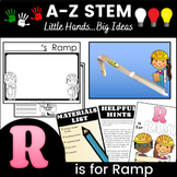 Alphabet A-Z STEM for PreK - Grade 1: R is for Ramp