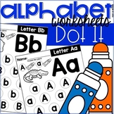 Alphabet A to Z Letter Dot It - Uppercase and Lowercase Le