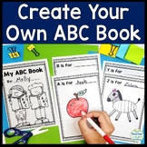 Printable ABC Book template | My Alphabet Book | Use For A