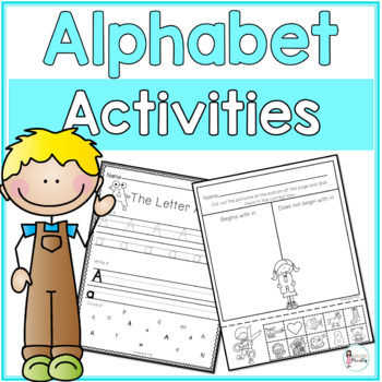 Preview of Alphabet Activities