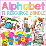 Alphabet Activities - 17 Resource Bundle - Literacy Center