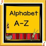 Alphabet Activities A-Z Workbook