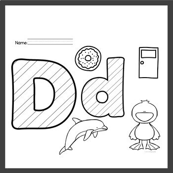 Alphabet Coloring Pages by Teaching Superkids | Teachers Pay Teachers