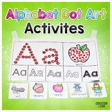 Alphabet Activities | Alphabet Dot Art | Letter Sounds