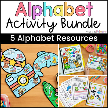 Preview of Letter Sound & Phonics Activities - Alphabet Readers, Posters, Song Book