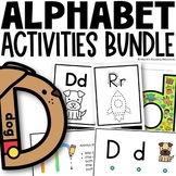 Alphabet Activities Tracing BUNDLE Alphabet Posters Letter