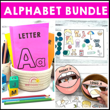 Preview of Alphabet Literacy Center Activities Bundle