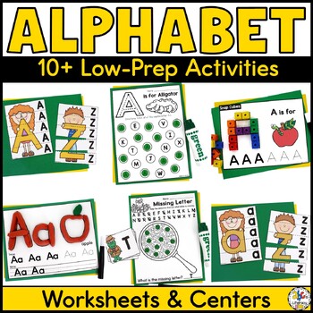 Stick Alphabet Letter Mats - Fine Motor Fun!