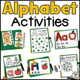 Alphabet Activities Bundle: Centers & Worksheets for Kinde