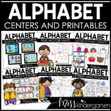 Alphabet Practice Bundle Activities Centers and Games