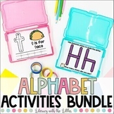 Alphabet Activities Bundle | Letter Recognition Letter Nam