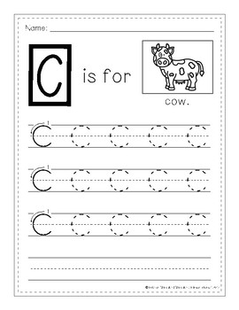 Alphabet Activities [C] by Blatchley's Kinder Friends | TpT