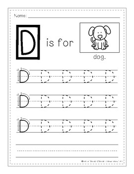 Alphabet Activities [D] by Blatchley's Kinder Friends | TpT