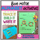 Alphabet Activities – Fine Motor Letter Activities - TRACE