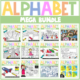 Alphabet Activities Growing Bundle ABC Letter Ideas Back t