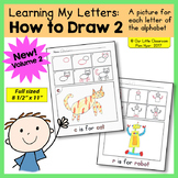 Alphabet Activities: How to Draw 2