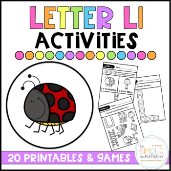 Alphabet Activities | Letter of the Week Ll | Intervention | Distance ...