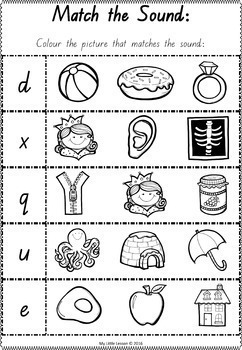 alphabet worksheets qld beginners font by my little lesson
