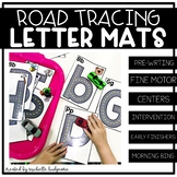 Alphabet Activities | Road Tracing Letter Mats | Fine Moto